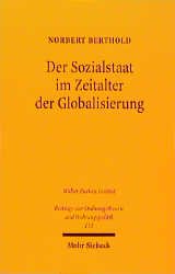 ISBN 9783161468513: Der Sozialstaat im Zeitalter der Globalisierung