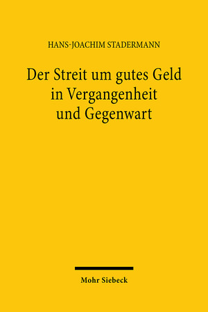 ISBN 9783161471247: Der Streit um gutes Geld in Vergangenheit und Gegenwart - Enthaltend drei Flugschriften über den Münzstreit der sächsischen Albertiner und Ernestiner um 1530 nach der Ausgabe von Walther Lotz (1893)