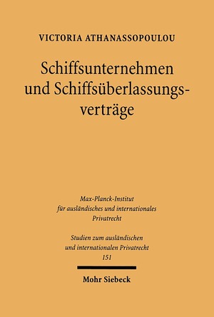 ISBN 9783161487279: Schiffsunternehmen und Schiffsüberlassungsverträge