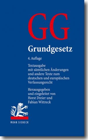 ISBN 9783161501234: Grundgesetz – Textausgabe mit sämtlichen Änderungen und andere Texte zum deutschen und europäischen Verfassungsrecht