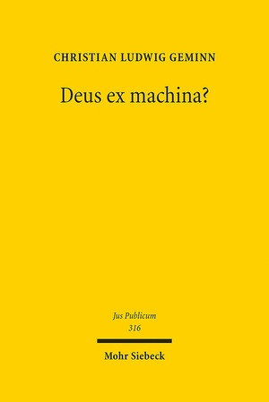 ISBN 9783161620362: Deus ex machina?