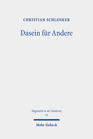 ISBN 9783161636462: Dasein fuer Andere