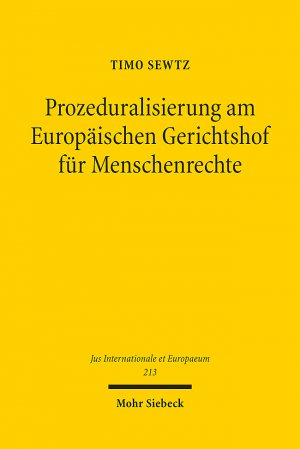 ISBN 9783161640483: Prozeduralisierung am Europäischen Gerichtshof für Menschenrechte – Die Bewertung der innerstaatlichen Verfahrensqualität in moralisch-ethisch sensiblen Fällen