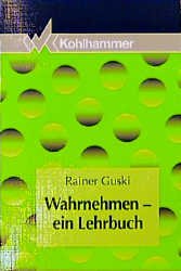 Rainer Guski - Wahrnehmen, ein Lehrbuch Rainer Guski Wahrnehmungspsychologie Wahrnehmungskompetenzen Allgemeine Psychologie Umweltpsychologie Ruhr-Universitt Bochum In verstndlicher Sprache und mit Hilfe zahlreicher Abbildungen gelingt dem Autor eine grundlegende Einfhrung in dieses interessante Thema. Er fhrt den Leser zunchst in die Begriffe, Konzepte und Methoden ein. Danach stellt er einfache physikalische Eigenschaften der Umwelt und physiologische Gegebenheiten des menschlichen Krpers vor, um schliesslich die Entwicklung der Wahrnehmungskompetenzen ber die Lebensspanne zu zeigen. Die Leistungsfhigkeit