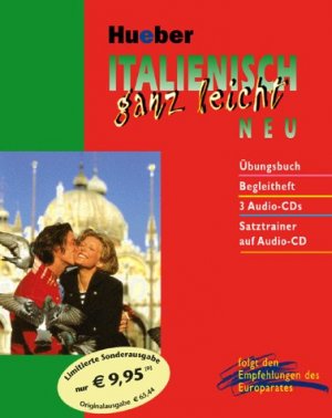 ISBN 9783190053582: Italienisch ganz leicht Neu - Paket: Übungsbuch, Begleitheft, 3 Audio-CDs, Satztrainer auf Audio-CD