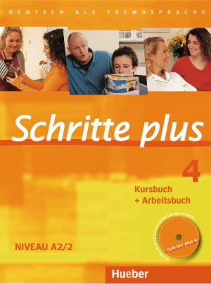 ISBN 9783190119141: Schritte plus 4 - Kursbuch + Arbeitsbuch - Niveau A2/2 + Audio-CD