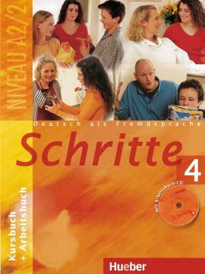 ISBN 9783192018077: Schritte 4 - Deutsch als Fremdsprache / Kursbuch + Arbeitsbuch mit Audio-CD zum Arbeitsbuch