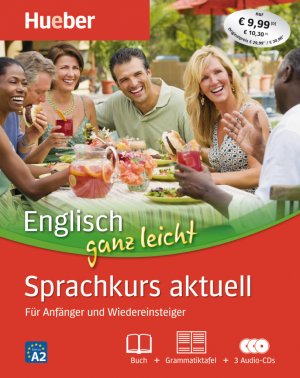 ISBN 9783194094758: Englisch ganz leicht Sprachkurs aktuell - für Anfänger und Wiedereinsteiger - Buch - Grammatiktafel - 3 Audio-CDs