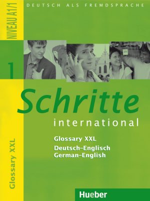 neues Buch – Schritte international 1 - Deutsch als Fremdsprache / Glossary XXL Deutsch-Englisch German-English