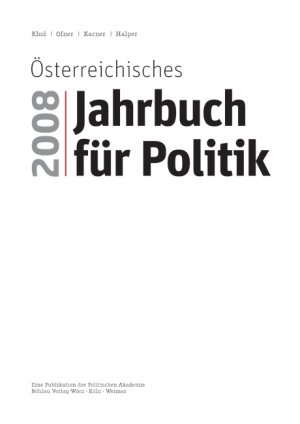 ISBN 9783205783404: Österreichisches Jahrbuch für Politik 2008