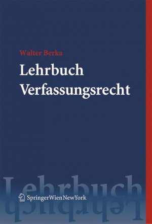 ISBN 9783211218686: Lehrbuch Verfassungsrecht