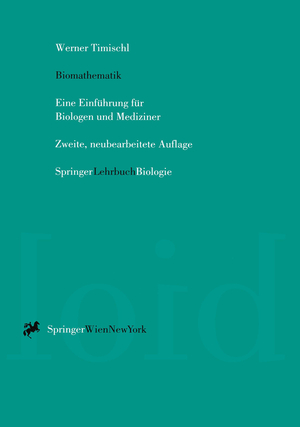 ISBN 9783211827512: Biomathematik