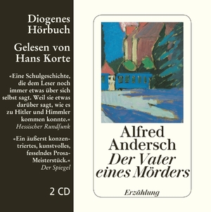 gebrauchtes Hörbuch – Alfred Andersch – Der Vater eines Mörders: Eine Schulgeschichte (Diogenes Hörbuch)