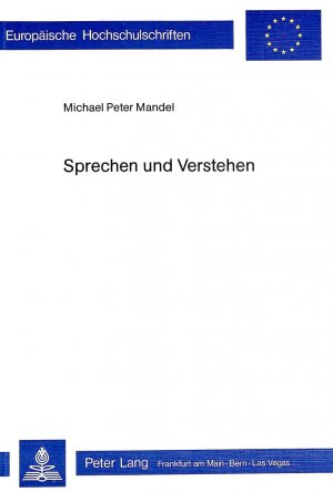 ISBN 9783261025425: Sprechen und Verstehen