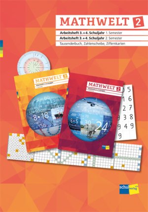 ISBN 9783292008541: MATHWELT 2: 2 Arbeitshefte 3. + 4. Schuljahr