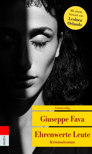 gebrauchtes Buch – Giuseppe Fava – Ehrenwerte Leute: Kriminalroman. Aus dem Ital. von Peter O. Chotjewitz.  Mit einem Vorw. von Leoluca Orlando