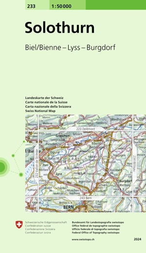 ISBN 9783302002330: 233 Solothurn – Biel/Bienne - Lyss - Burgdorf