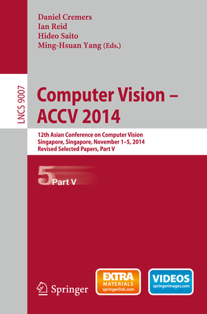 ISBN 9783319168135: Computer Vision -- ACCV 2014: 12th Asian Conference on Computer Vision, Singapore, Singapore, November 1-5, 2014, Revised Selected Papers, Part V (Lecture Notes in Computer Science, Band 9007)