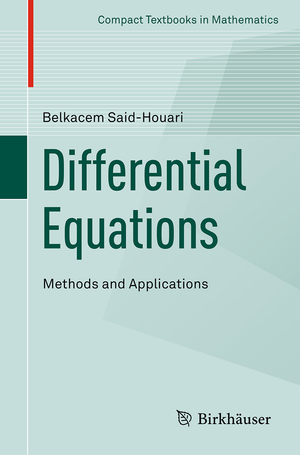 ISBN 9783319257341: Differential Equations: Methods and Applications