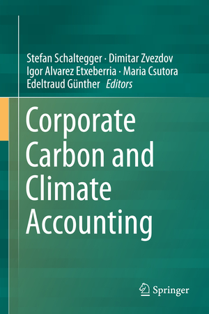 neues Buch – Schaltegger, Stefan Zvezdov – Corporate Carbon and Climate Accounting