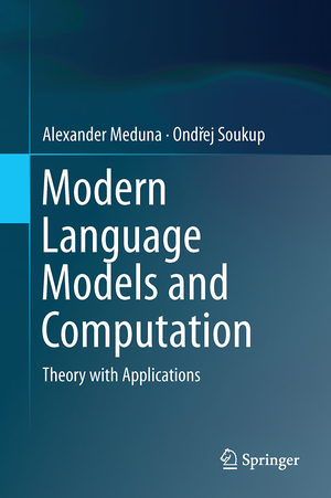 ISBN 9783319630991: Modern Language Models and Computation - Theory with Applications