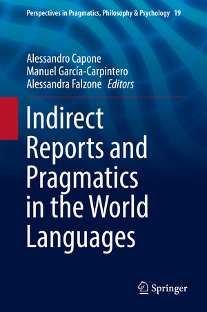 ISBN 9783319787701: Indirect Reports and Pragmatics in the World Languages