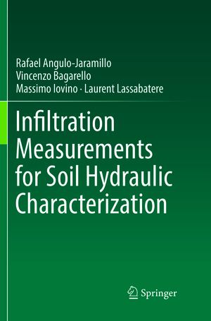 ISBN 9783319811185: Infiltration Measurements for Soil Hydraulic Characterization