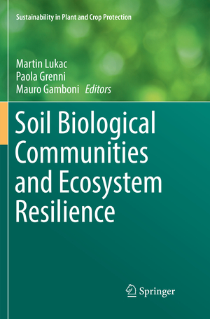 ISBN 9783319875262: Soil Biological Communities and Ecosystem Resilience