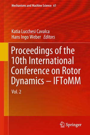 ISBN 9783319992679: Proceedings of the 10th International Conference on Rotor Dynamics – IFToMM – Vol. 2