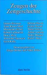 gebrauchtes Buch – Holger Becker – Zeugen der Zeitgeschichte: Vielleicht stehen wir alle erst ganz am Beginn