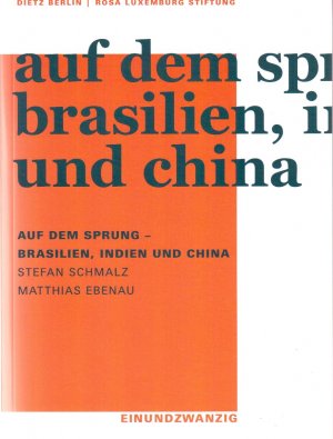 ISBN 9783320022556: Auf dem Sprung - Brasilien, Indien und China