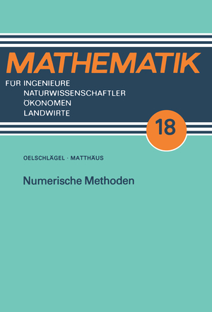 ISBN 9783322008039: Numerische Methoden