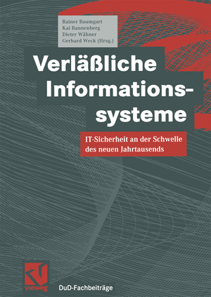 ISBN 9783322908988: Verfäßliche Informationssysteme - IT-Sicherheit an der Schwelle des neuen Jahrtausends