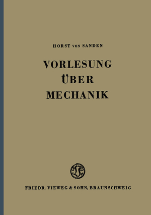 ISBN 9783322984111: Vorlesung über Mechanik