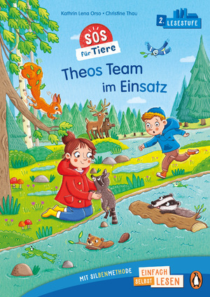 ISBN 9783328302841: Penguin JUNIOR – Einfach selbst lesen: SOS fuer Tiere – Theos Team im Einsatz (Lesestufe 2)