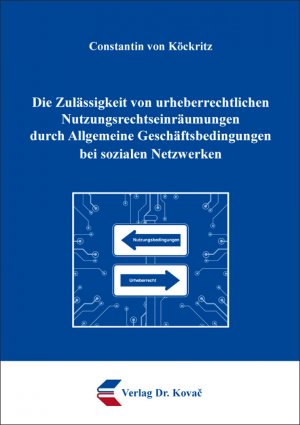 ISBN 9783339104588: Die Zulässigkeit von urheberrechtlichen Nutzungsrechtseinräumungen durch Allgemeine Geschäftsbedingungen bei sozialen Netzwerken