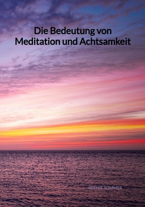 ISBN 9783347993297: Die Bedeutung von Meditation und Achtsamkeit