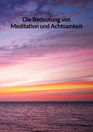 ISBN 9783347993303: Die Bedeutung von Meditation und Achtsamkeit