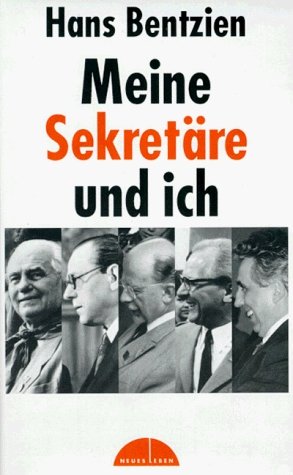 gebrauchtes Buch – Hans Bentzien – Meine Sekretäre und ich