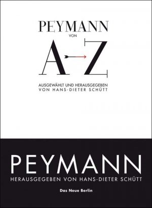 ISBN 9783360019509: Peymann von A bis Z !!! signiert !!!