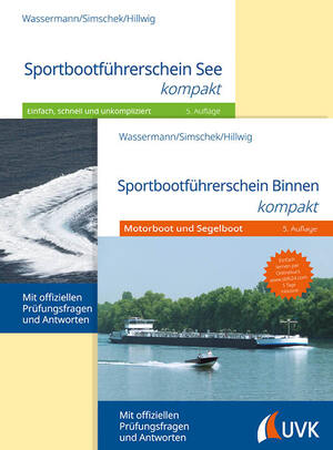 ISBN 9783381119219: Sportbootführerscheine Binnen und See | Bundle der beiden Bände | Matthias Wassermann (u. a.) | Buch | 460 S. | Deutsch | 2024 | UVK | EAN 9783381119219