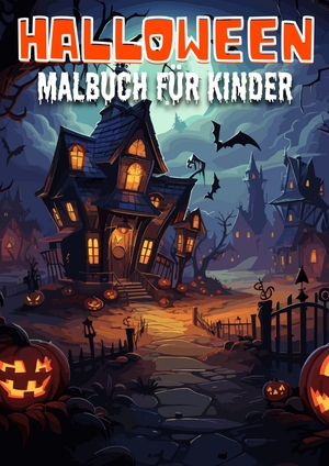 neues Buch – Kindery Verlag – Halloween Malbuch für Kinder | halloween geschenk | halloween ausmalbilder - Großes Halloween Ausmalbuch für Mädchen und Jungen | 30 Motive zum Ausmalen | Halloween und Herbst Ausmalbilder für Kinder | Einseitig bedruckt