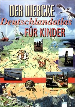 gebrauchtes Buch – Ulf Zahn – Der Diercke Deutschlandatlas für Kinder