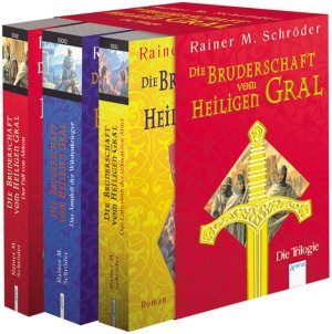 ISBN 9783401500805: Die Bruderschaft vom Heiligen Gral. Band 1-3: Die Trilogie: Das Labyrinth der schwarzen Abtei - Der Fall von Akkon - Das Amulett der Wüstenkrieger von Rainer M. Schröder