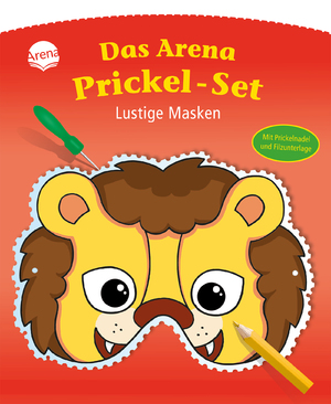 ISBN 9783401706566: Das Arena Prickel-Set. Lustige Masken