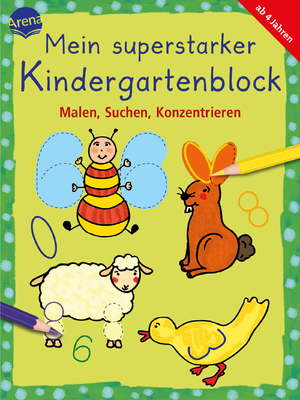 ISBN 9783401710815: Malen, Suchen, Konzentration – Mein superstarker KINDERGARTENBLOCK