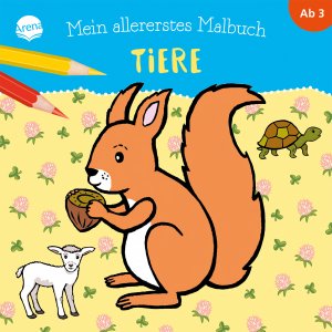 ISBN 9783401712550: Mein allererstes Malbuch. Tiere