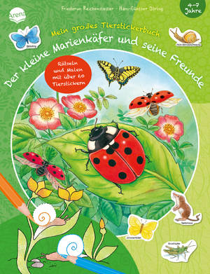 ISBN 9783401713571: Der kleine Marienkäfer und seine Freunde - Mein großes Tierstickerbuch