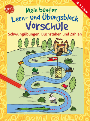 ISBN 9783401717098: Schwungübungen, Buchstaben und Zahlen – Mein bunter Lern- und Übungsblock Vorschule