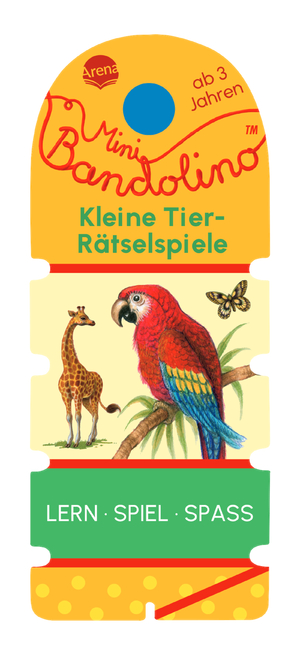 ISBN 9783401720883: Mini Bandolino. Kleine Tier-Rätselspiele - Lernspiel mit Lösungskontrolle für Kinder ab 3 Jahren